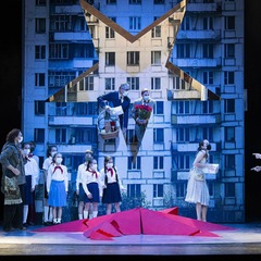 Szene aus MAZEPPA (Foto: Marlies Kross), Foto: Marlies Kross, Theaterfotografin, Lizenz: Brandenburgische Kulturstiftung Cottbus-Frankfurt (Oder)