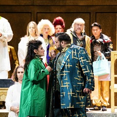 Szene aus KR&Oacute;L ROGER, Foto: Marlies Kross, Theaterfotografin, Lizenz: Brandenburgische Kulturstiftung Cottbus-Frankfurt (Oder)