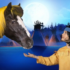 Yakari und kleiner Donner, Foto: Circus Carl Busch, Lizenz: Circus Carl Busch