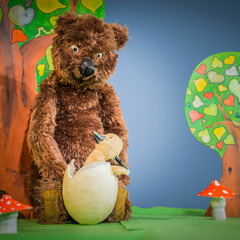 Gans der B&auml;r - Puppentheater Nicole Gospodarek, Foto: Haik B&uuml;chsenschuss