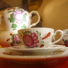 Ostfriesisches Teeservice, Foto: Katharina Kliem, Lizenz: Wendisches Museum