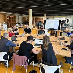 Der letzte Workshop fand am 5. September 2023 im COLab statt , Foto: Stadt Guben, Lizenz: Stadt Guben