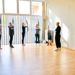 Bogenschie&szlig;en im Klunker, Foto: Tobias Scheck, Lizenz: Janett Scheck