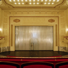 Gro&szlig;es Haus (Blick auf die B&uuml;hne), Foto: Marlies Kross, Theaterfotografin, Lizenz: Brandenburgische Kulturstiftung Cottbus-Frankfurt (Oder)