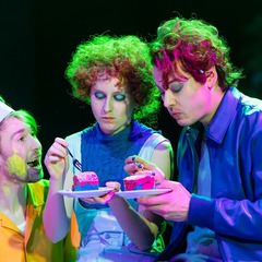 Szene aus DIE LEIDEN DES JUNGEN WERTHER, Foto: Frank Hammerschmidt, Lizenz: Brandenburgische Kulturstiftung Cottbus-Frankfurt (Oder)