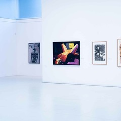 Ausstellungsansicht, Melancholie. &Auml;sthetik der Verg&auml;nglichkeit und Leere - Eine Sammlungsschau, BLMK Cottbus, 2024, Foto: Bernd Sch&ouml;nberger, Lizenz: BLMK