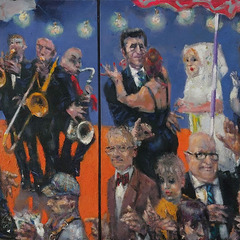 G&uuml;nther Rechn zum 80. Geburtstag, Foto: Kunsthalle Lausitz, Lizenz: Kunsthalle Lausitz