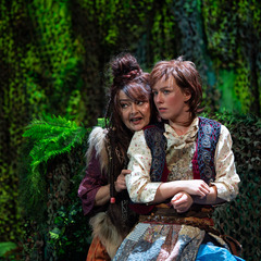 Szene aus RONJA R&Auml;UBERTOCHTER, Foto: Bernd Sch&ouml;nberger, Lizenz: Brandenburgische Kulturstiftung Cottbus-Frankfurt (Oder)