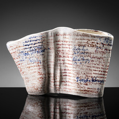 Schwungschrift, Foto: Bernd Choritz, Lizenz: Wendisches Museum Cottbus/Ch&oacute;śebuz