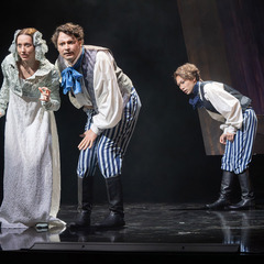 Szene aus DER SANDMANN, Foto: Bernd Sch&ouml;nberger, Lizenz: Brandenburgische Kulturstiftung Cottbus-Frankfurt (Oder)