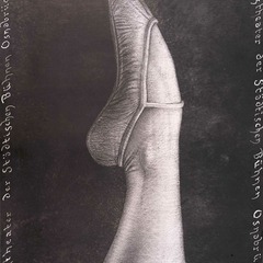 Jerzy Czerniawski, Silent Clowns &ndash; Tanztheater von Krisztina Horvath, St&auml;dtische B&uuml;hnen Osnabr&uuml;ck, 1981, Offsetdruck, Foto: Bernd Sch&ouml;nberger, Lizenz: &copy; Jerzy Czerniawski