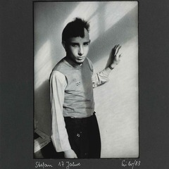 Stefan, 17 Jahre, aus der Mappe: Foto-Anschlag, 1983, Foto: Christiane Eisler, Lizenz: Christiane Eisler