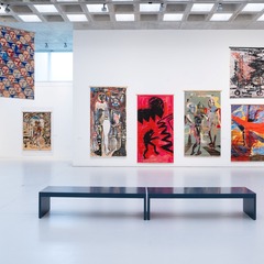 Ausstellungsansicht, Sendung aus dem Gegen-Raum, BLMK Cottbus, 2025, Foto: Bernd Schönberger, Lizenz: BLMK