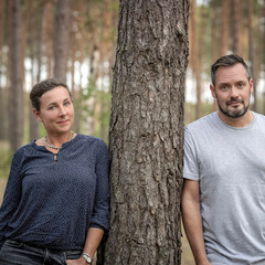 Juli Zeh und Simon Urban, Foto: Peter von Felbert, Lizenz: Lausitz Festival GmbH