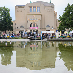 Impression Spielzeiteröffnung am Großen Haus, Foto: Marlies Kross, Lizenz: Brandenburgische Kulturstiftung Cottbus-Frankfurt (Oder)