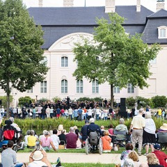 Konzertimpression Open Air am Schloss Branitz, Foto: Marlies Kross, Lizenz: Brandenburgische Kulturstiftung Cottbus-Frankfurt (Oder)