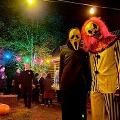 Halloweenfahrten mit der Cottbuser Parkeisenbahn, Foto: Parkeisenbahn Cottbus, Lizenz: Parkeisenbahn Cottbus