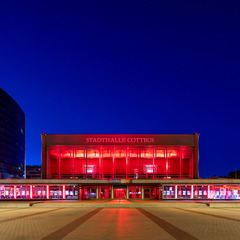Stadthalle Cottbus, Foto: Andreas Franke, Lizenz: CMT Cottbus
