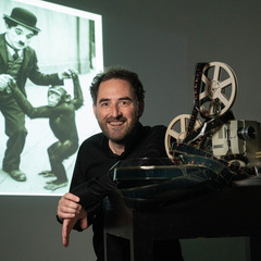 Konzert Chaplin-Abend mit Dirigent Johannes Zurl, Foto: Bernd Schönberger, Lizenz: Brandenburgische Kulturstiftung Cottbus-Frankfurt (Oder)