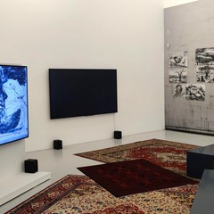 Ausstellungsansicht, William Kentridge. Self-Portrait as a Coffee-Pot, BLMK Cottbus, 2025, Foto: BLMK, Lizenz: BLMK