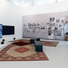 Ausstellungsansicht, William Kentridge. Self-Portrait as a Coffee-Pot, BLMK Cottbus, 2025, Foto: Bernd Schönberger, Lizenz: BLMK