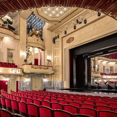 Das Große Haus am Schillerplatz (Blick in den Saal), Foto: Marlies Kross, Lizenz: Brandenburgische Kulturstiftung Cottbus-Frankfurt (Oder)