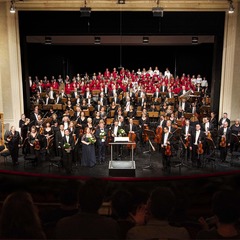 Das Philharmonische Orchester im Großen Haus, Foto: Marlies Kross, Lizenz: Brandenburgische Kulturstiftung Cottbus-Frankfurt (Oder)