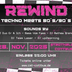 REWIND, Foto: CMT Cottbus, Lizenz: CMT Cottbus