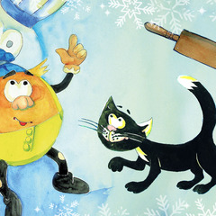 Der kleine Pfannkuchen (Plakatmotiv), Foto: Sorbisches National-Ensemble, Lizenz: Sorbisches National-Ensemble