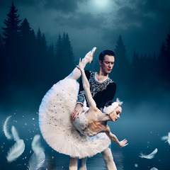 Schwanensee mit Orchester, Foto: Concert Productions Dresden GmbH, Lizenz: Concert Productions Dresden GmbH