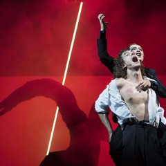 Szene aus THE BLACK RIDER (Foto: Marlies Kross)