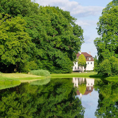 Branitzer Park (Blick auf das Schloss) Foto: Marlies Kross