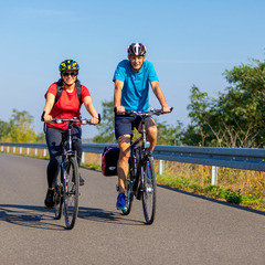 Mit dem Rad unterwegs, Foto: Andreas Franke, Lizenz: CMT Cottbus
